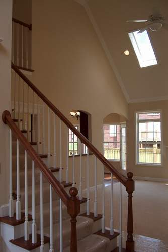 Foyer Looking Toward Kitchen and Breakfast Nook