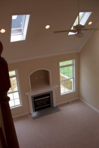 View Of Living Room From 2nd Floor